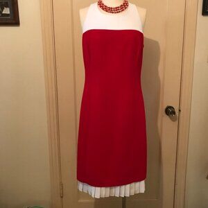 Due per Due Veste red evening holiday dress